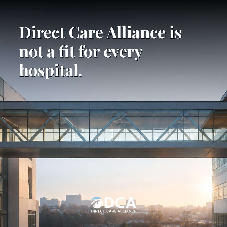 Creative for Every hospital can be a fit
